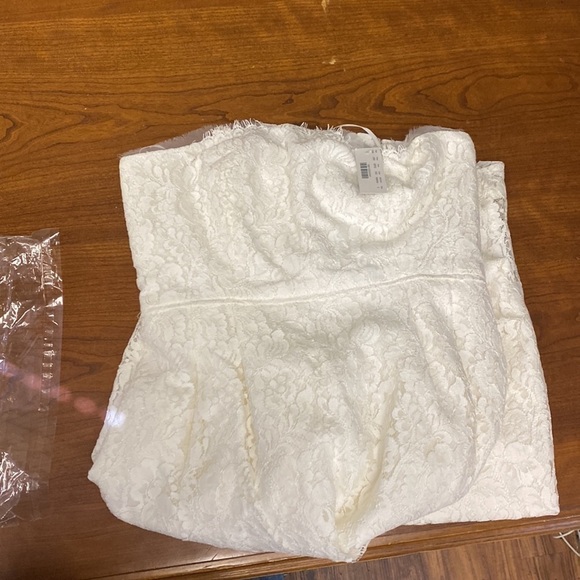 J Crew Eyelash Lace Wedding Gown 09703 - Picture 5 of 5